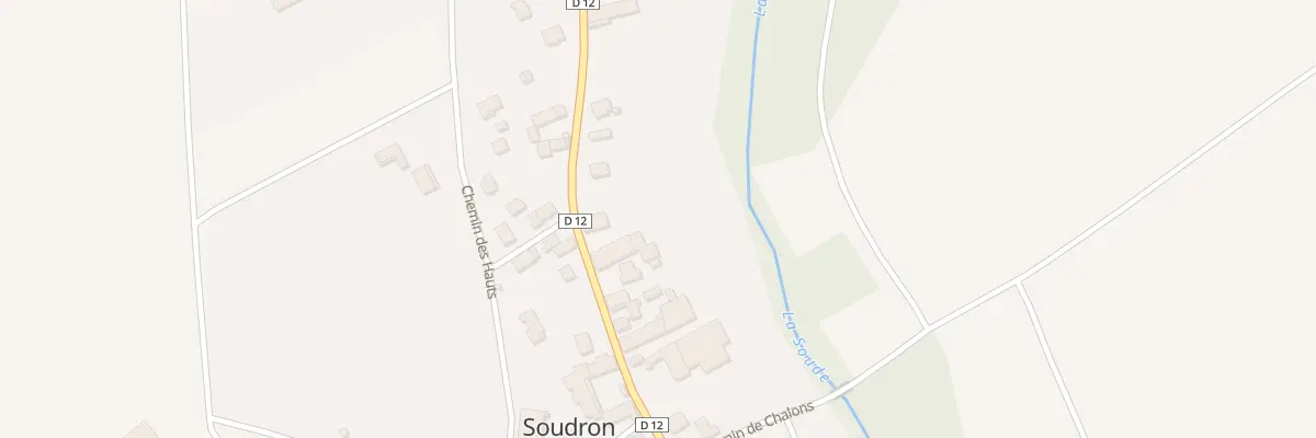 Plan du 68 Rue Principale à Soudron