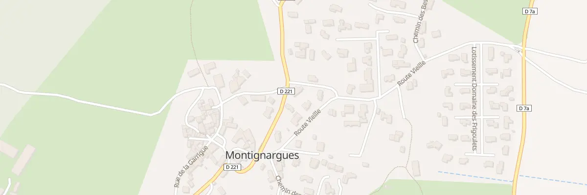 Plan du 5092 Les Frigoulets à Montignargues