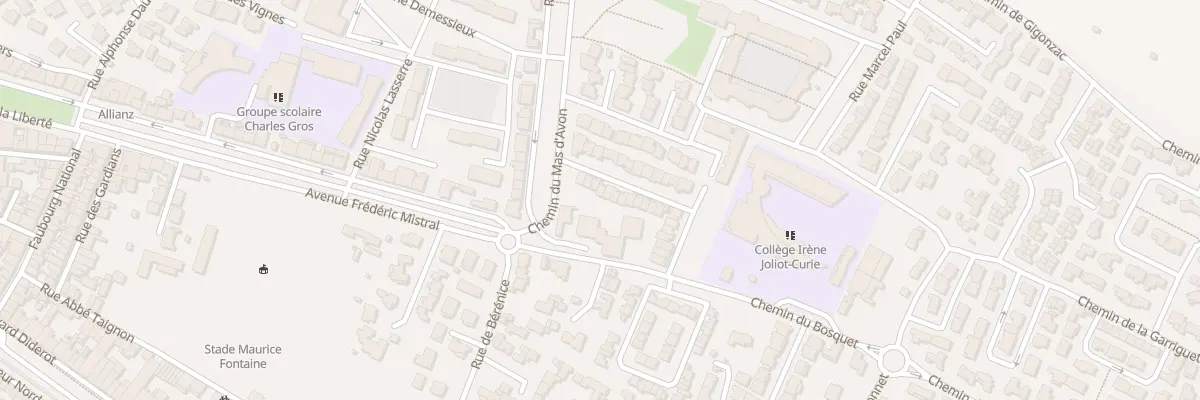 Plan du 8 Rue du Col Remy à Aigues-Mortes