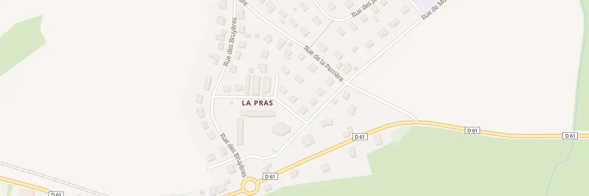 Plan du 6 Rue des Fougères à Étang-sur-Arroux