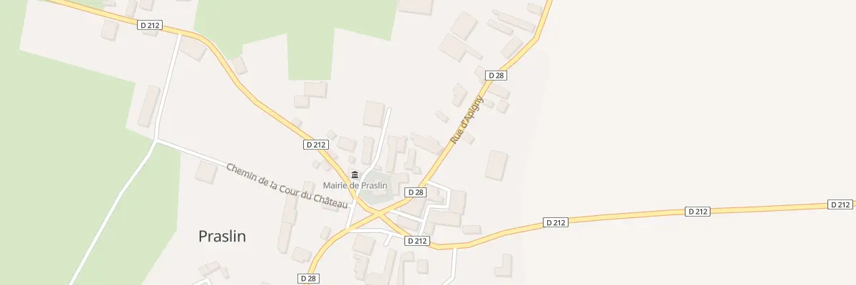 Plan du 1 Rle de l’Eglise à Praslin