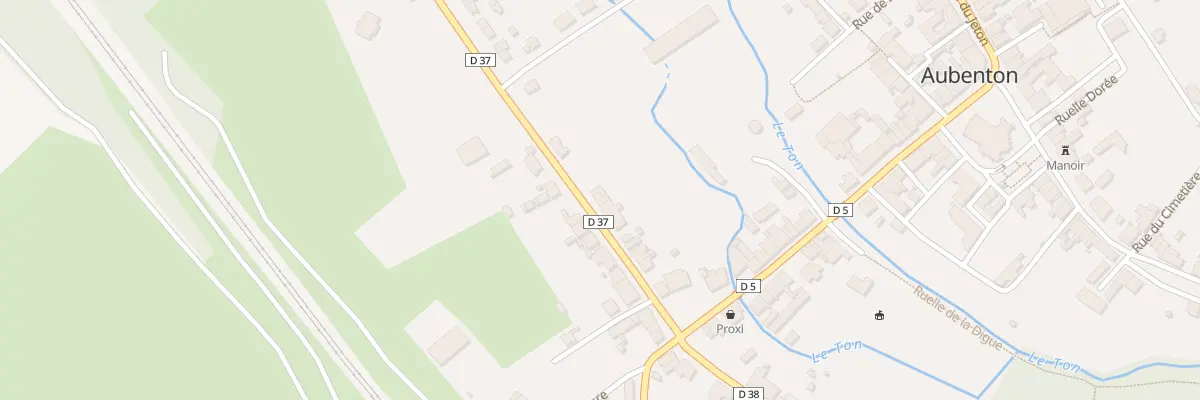 Plan du 8 Rue Emile Fontaine à Aubenton