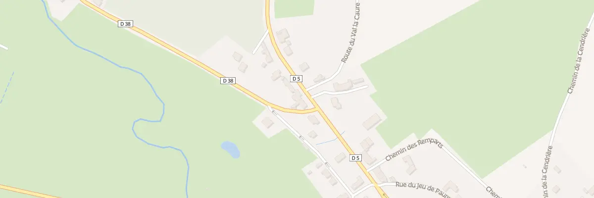 Plan du 25 Rue du Docteur Josso à Aubenton