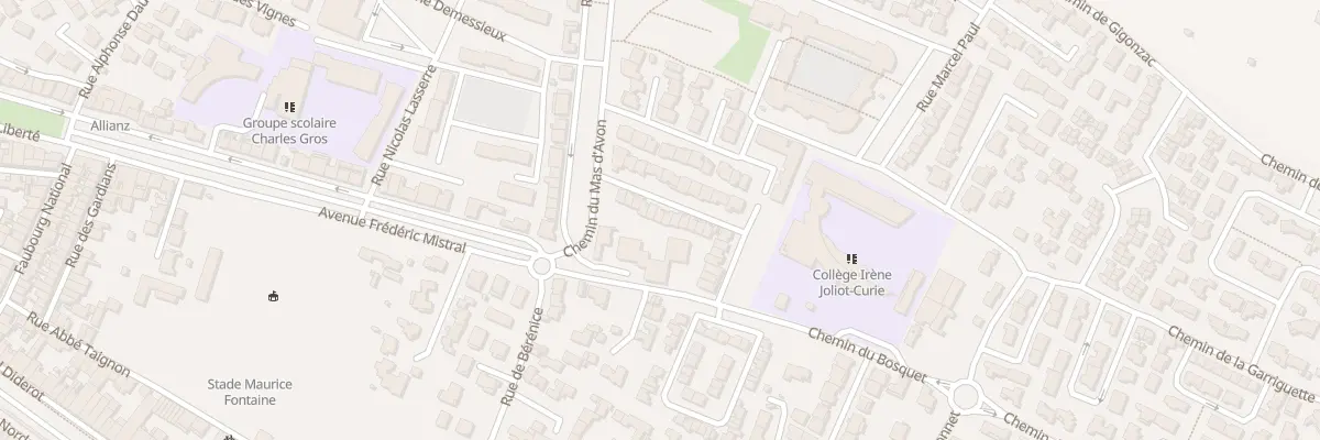 Plan du 12 Rue du Col Remy à Aigues-Mortes