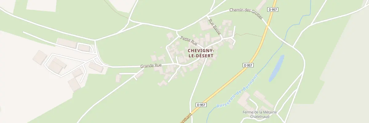 Plan du 6 Gr Grande Rue à Bierry-les-Belles-Fontaines