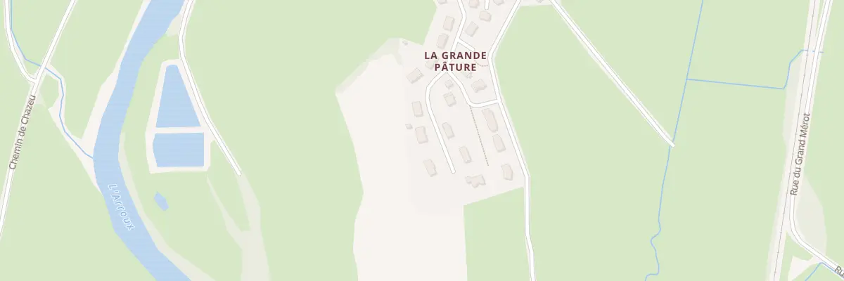 Plan du 28 La Grande Pature à Laizy