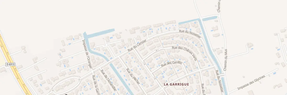 Plan du 12 Rue du Cerisier à Aimargues