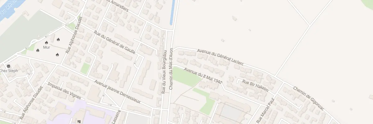 Plan du 3 Av du 8 Mai à Aigues-Mortes