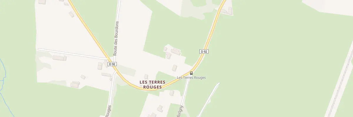 Plan du 5495 Les Terres Rouges à Palinges
