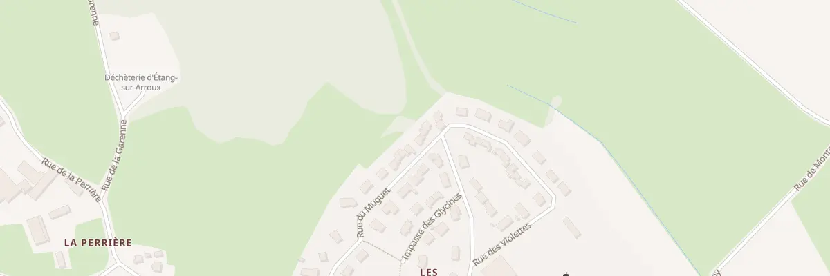 Plan du 29 Rue du Muguet à Étang-sur-Arroux