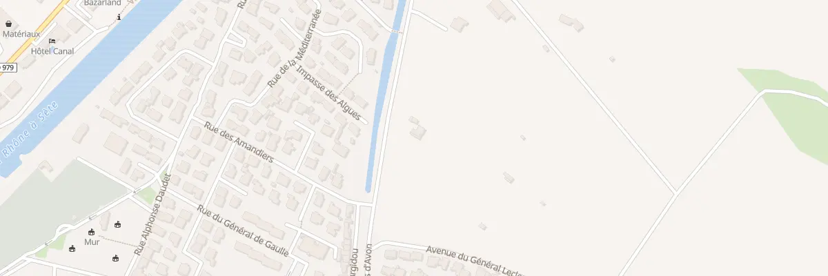 Plan du 9001 Che du Mas d’Avon à Aigues-Mortes