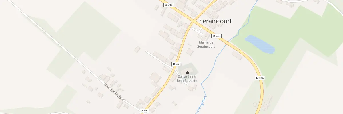 Plan du 9 Rue Reginald Flack à Seraincourt