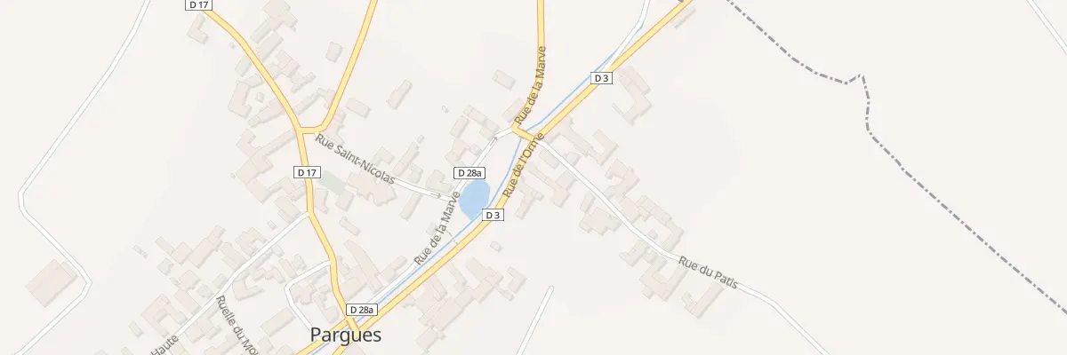 Plan du 26 Rue de l’Orme à Pargues