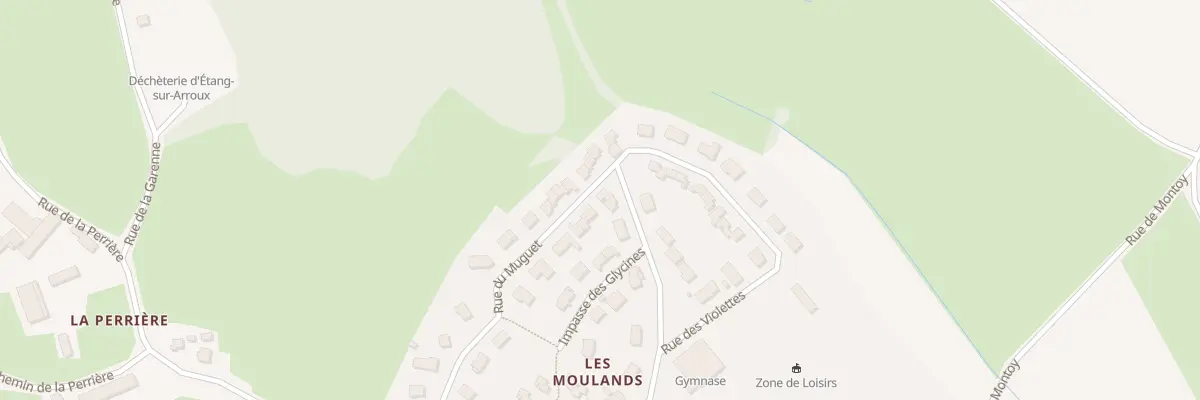 Plan du 24 Rue du Muguet à Étang-sur-Arroux