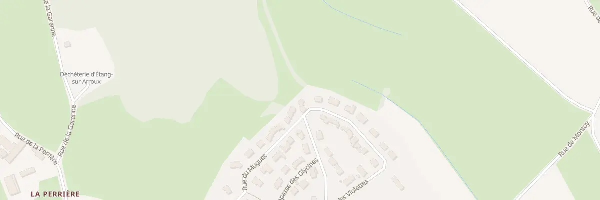 Plan du 35 Rue du Muguet à Étang-sur-Arroux