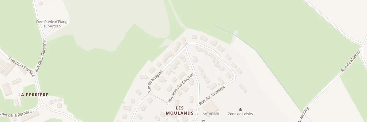 Plan du 26 Rue du Muguet à Étang-sur-Arroux