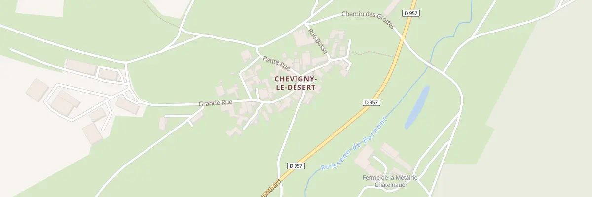 Plan du 3 Gr Grande Rue à Bierry-les-Belles-Fontaines