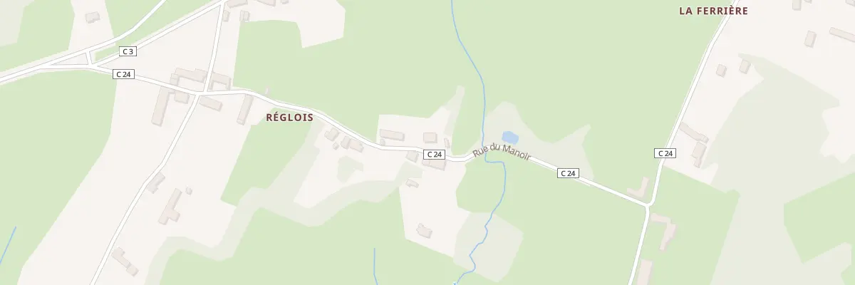 Plan du 7 Rue du Manoir à Alligny-en-Morvan