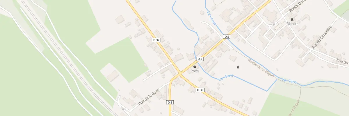 Plan du 2 Rue Emile Fontaine à Aubenton