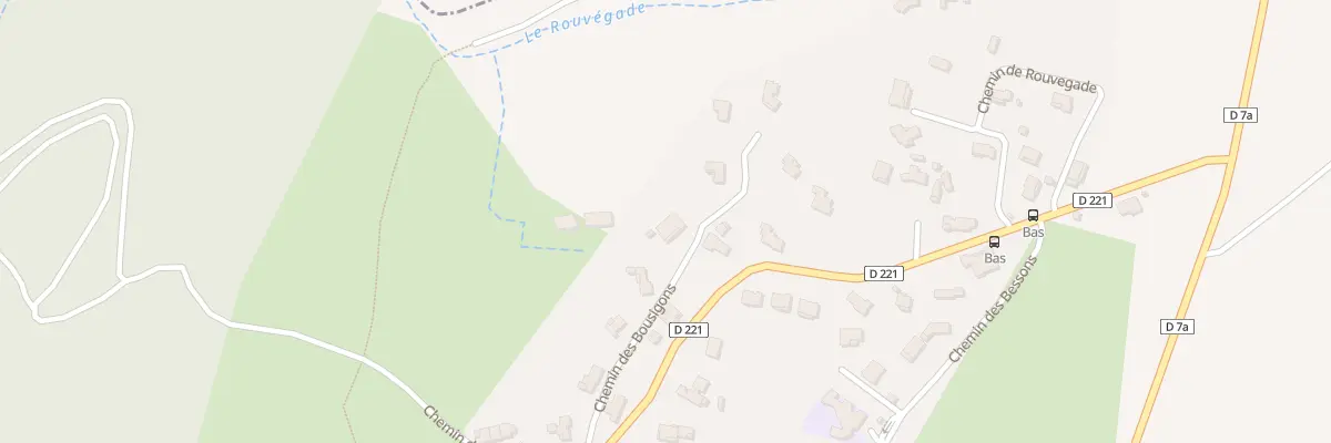 Plan du 5064 Bousigons à Montignargues