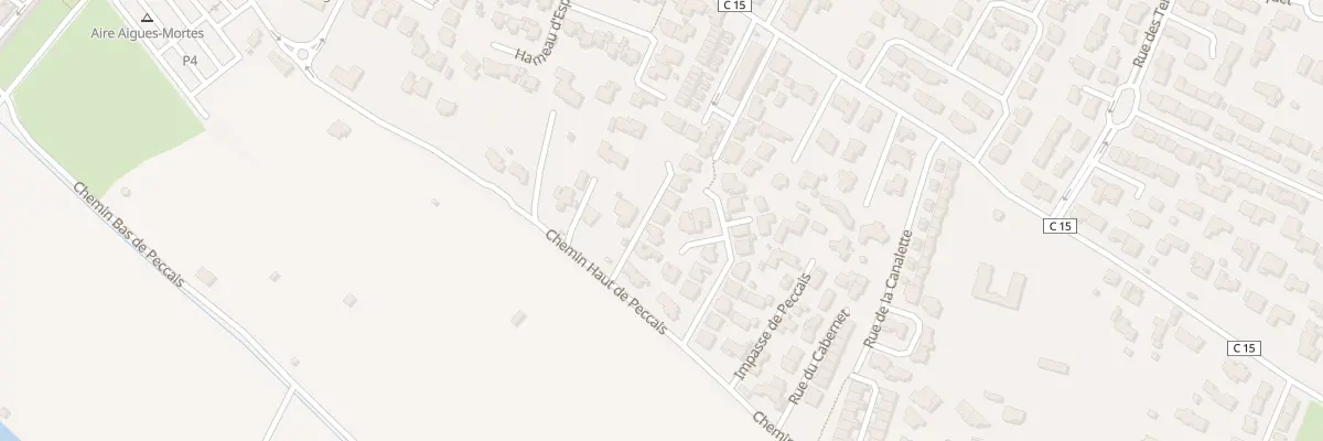 Plan du 3 Imp Jules Charles Roux à Aigues-Mortes