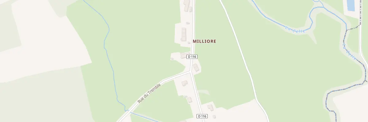 Plan du 22 Rte de Monthelon à La Celle-en-Morvan