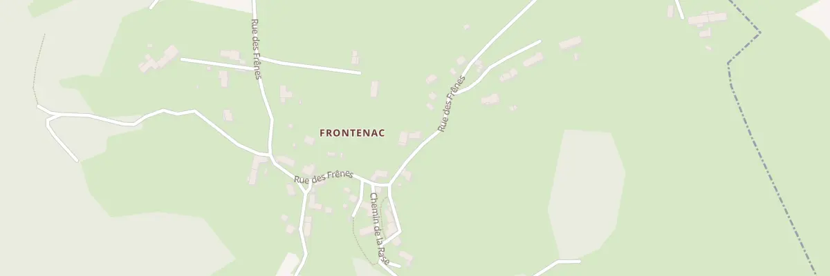 Plan du 5246 Frontenac à Grazac