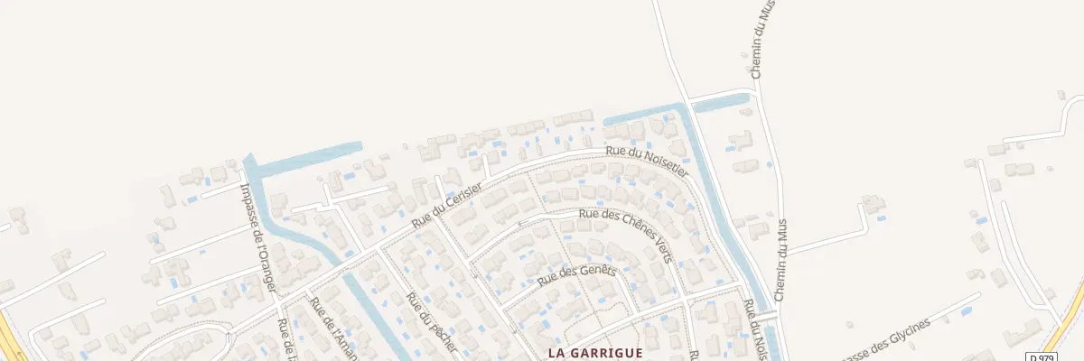 Plan du 20 Rue du Cerisier à Aimargues