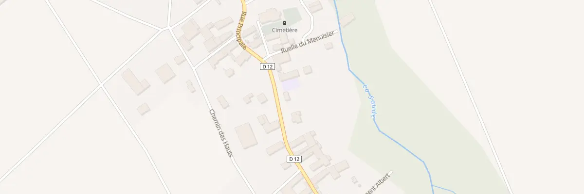 Plan du 50 Rue Principale à Soudron
