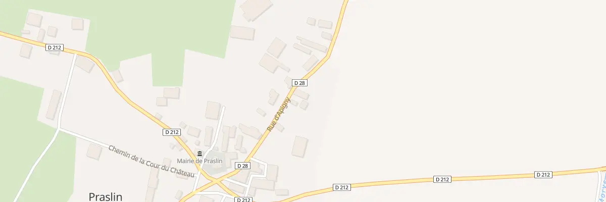 Plan du 5000F Rue d’Apigny à Praslin