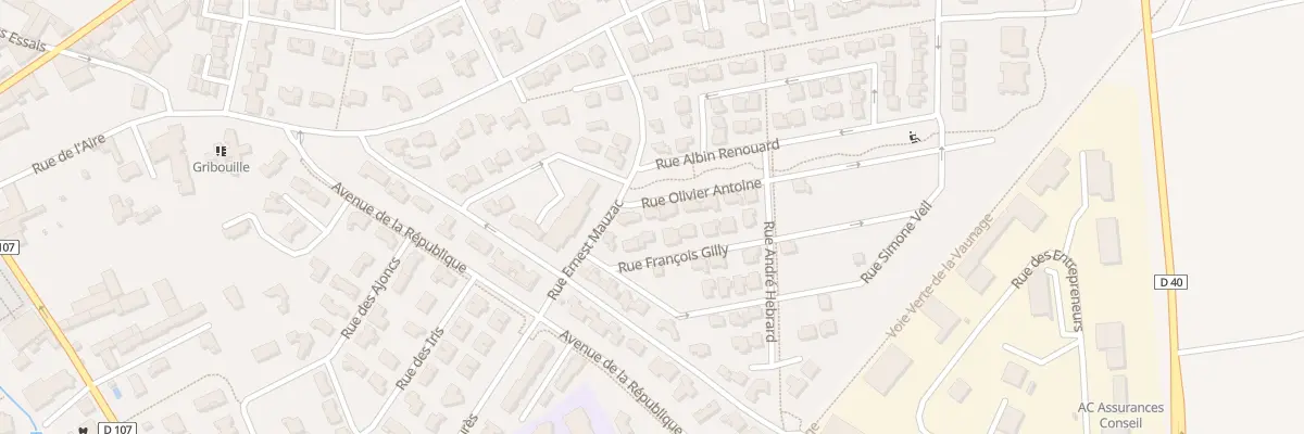 Plan du 11 Rue Olivier Antoine à Calvisson