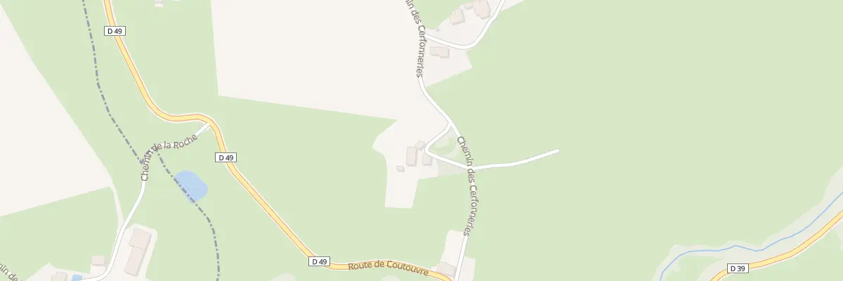 Plan du 59 Imp du Marpin à Boyer