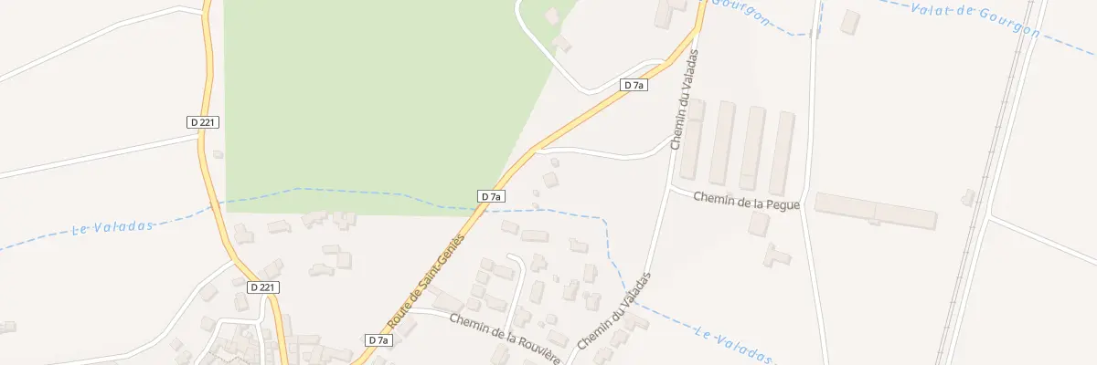 Plan du 5118 Rte de Saint Genies à Saint-Bauzély