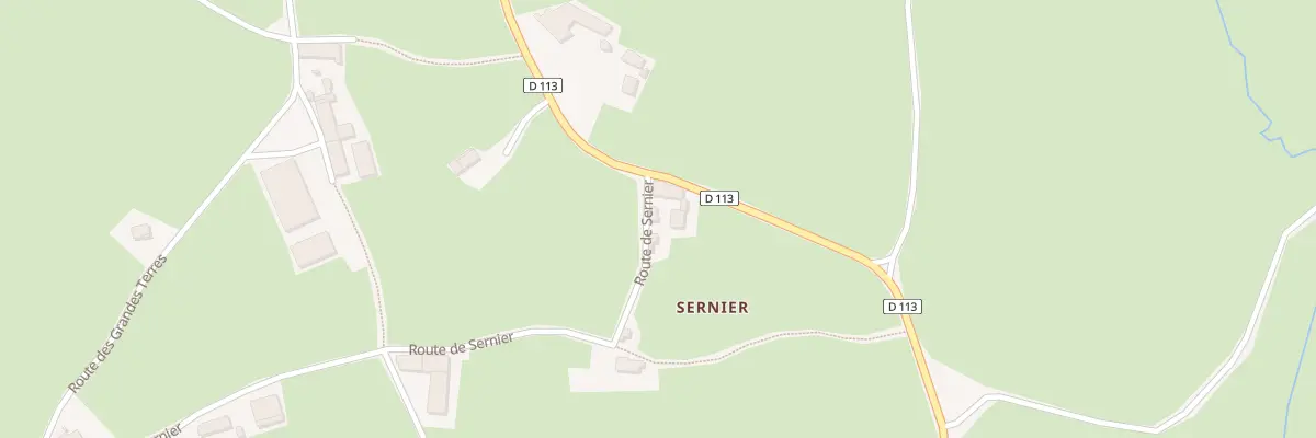 Plan du 730 Rte de Sernier à Saint-Christophe-en-Brionnais