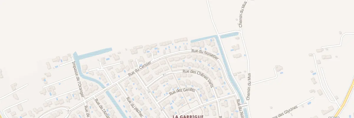 Plan du 22 Rue du Cerisier à Aimargues