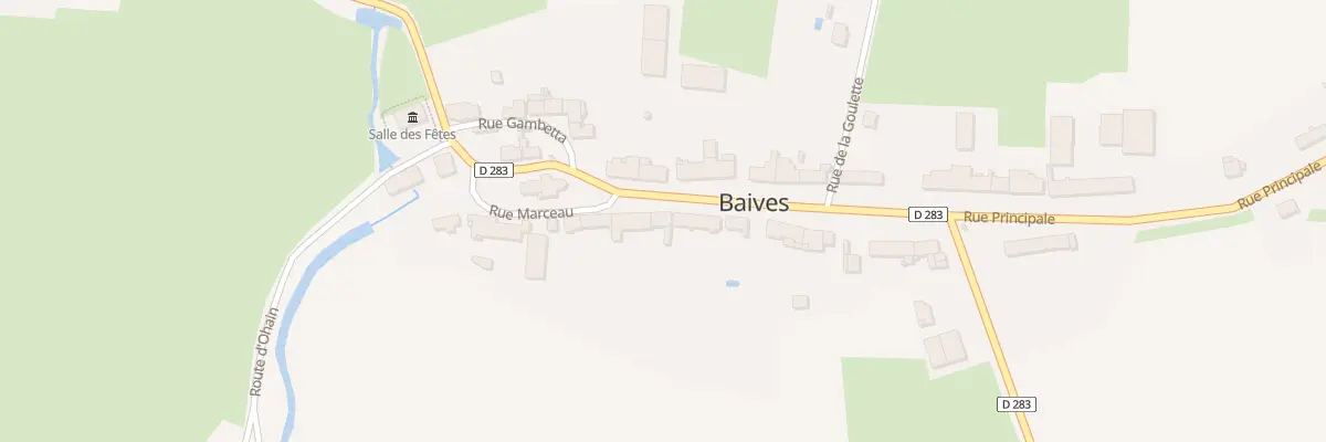 Plan du 6 Rue Principale à Baives