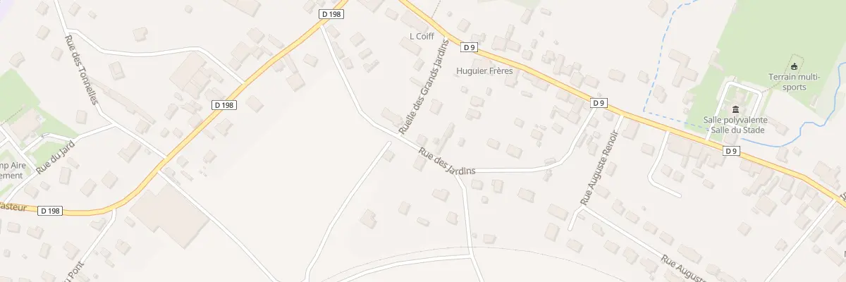 Plan du 5 Rue des Jardins à Mailly-le-Camp