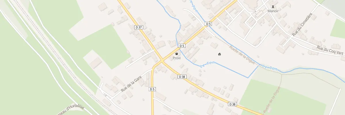 Plan du 19 Rue Saint Nicolas à Aubenton