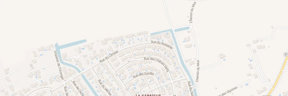 Plan du 24 Rue du Cerisier à Aimargues
