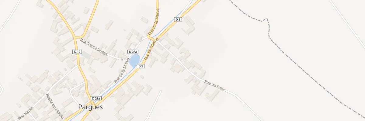 Plan du 5 Rue du Patis à Pargues