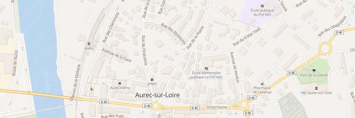 Plan du 163 Rue de la Plaine à Aurec-sur-Loire