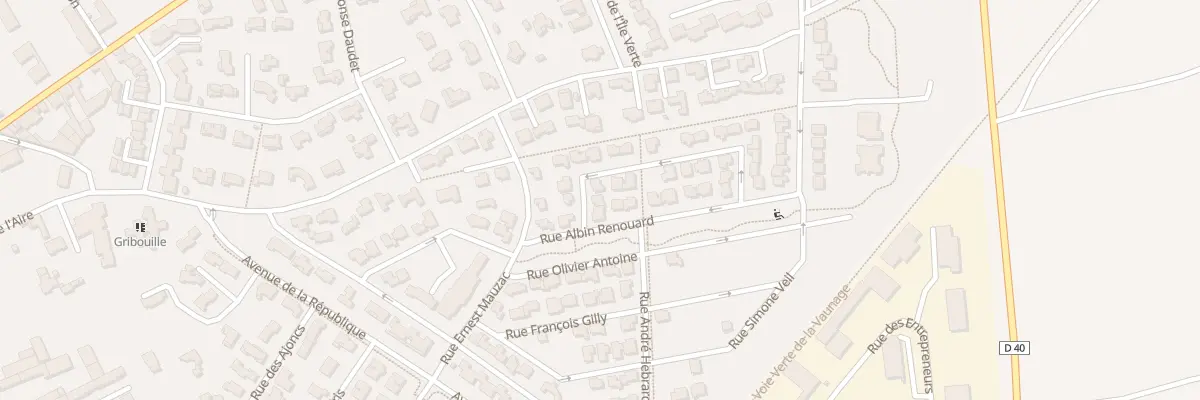 Plan du 4 Rue Adrien Rouger à Calvisson