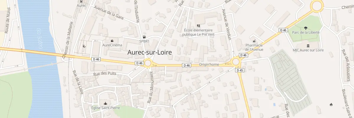 Plan du 71 Av de Firminy à Aurec-sur-Loire