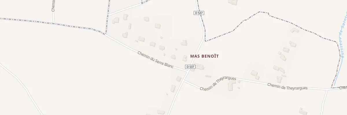 Plan du 62 Che du Serre Blanc à Saint-Julien-de-Cassagnas