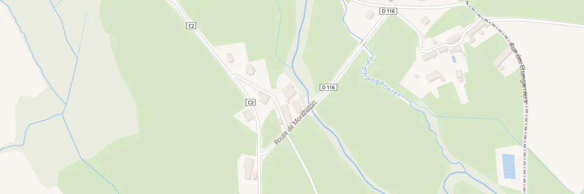 Plan du 5028 Milliore à La Celle-en-Morvan