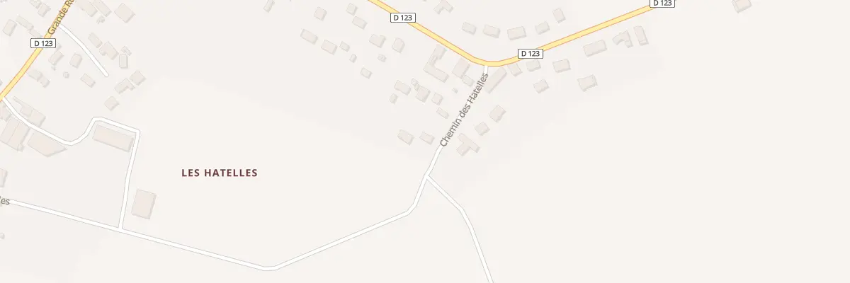 Plan du 4 Che des Hatelles à Montaulin