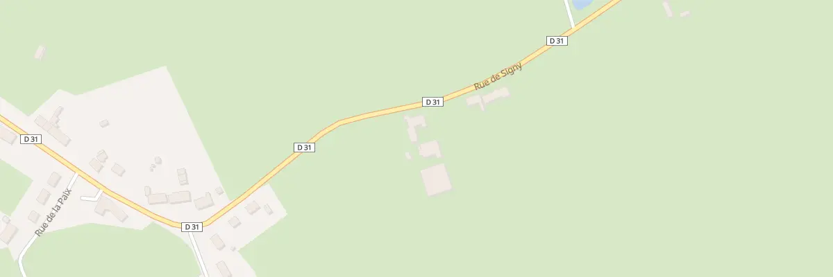 Plan du 12 Rue de Signy à Watigny