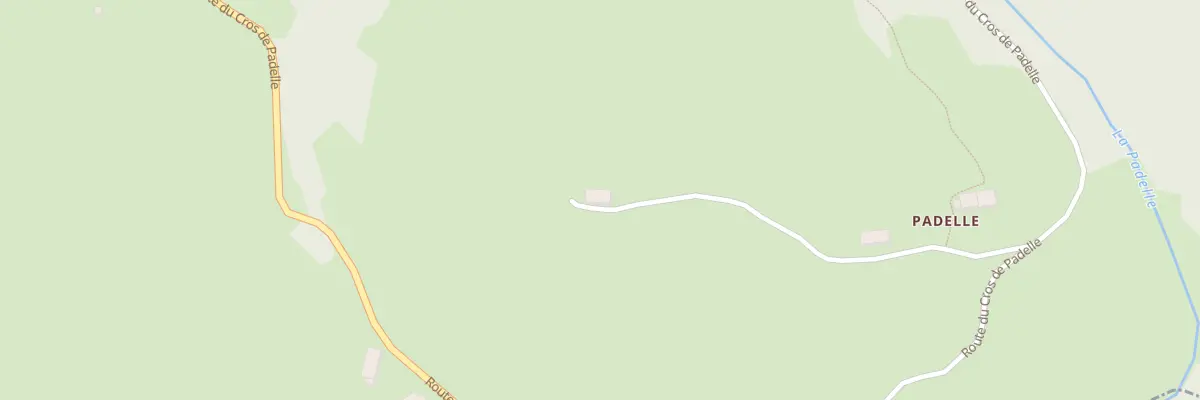Plan du 5036 Pailles à Sagnes-et-Goudoulet