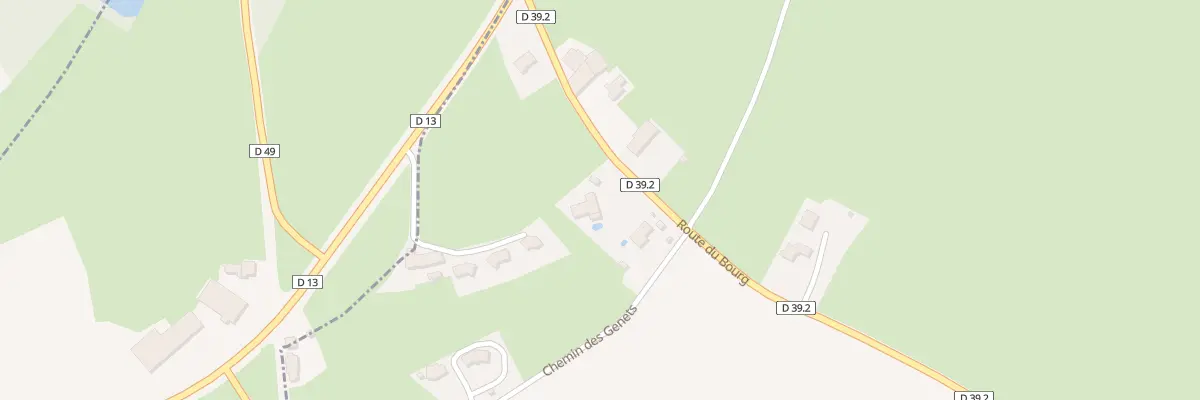 Plan du 180 Rte du Bourg à Boyer