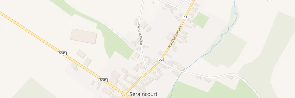 Plan du 3 Rue de la Plaine à Seraincourt